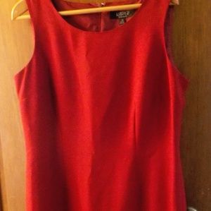 Red Sheath dress